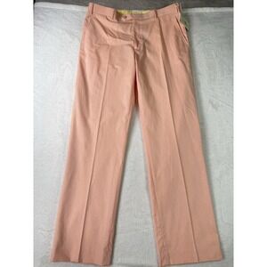 Southern Pines Chino Pants 36x32 Pink Preppy 100% Cotton Nantucket NWT